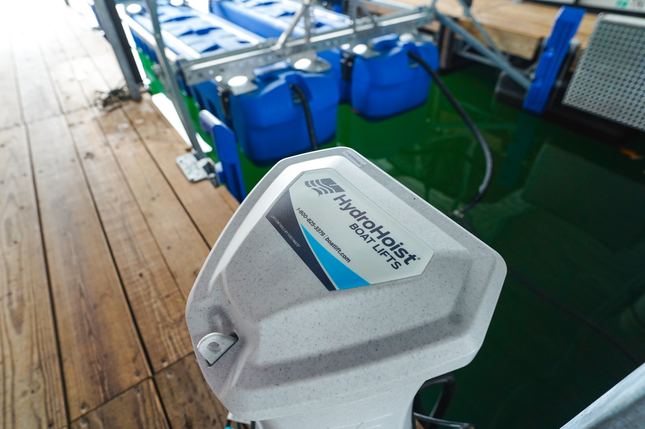 HyrdoHoist Boat Lift controls box