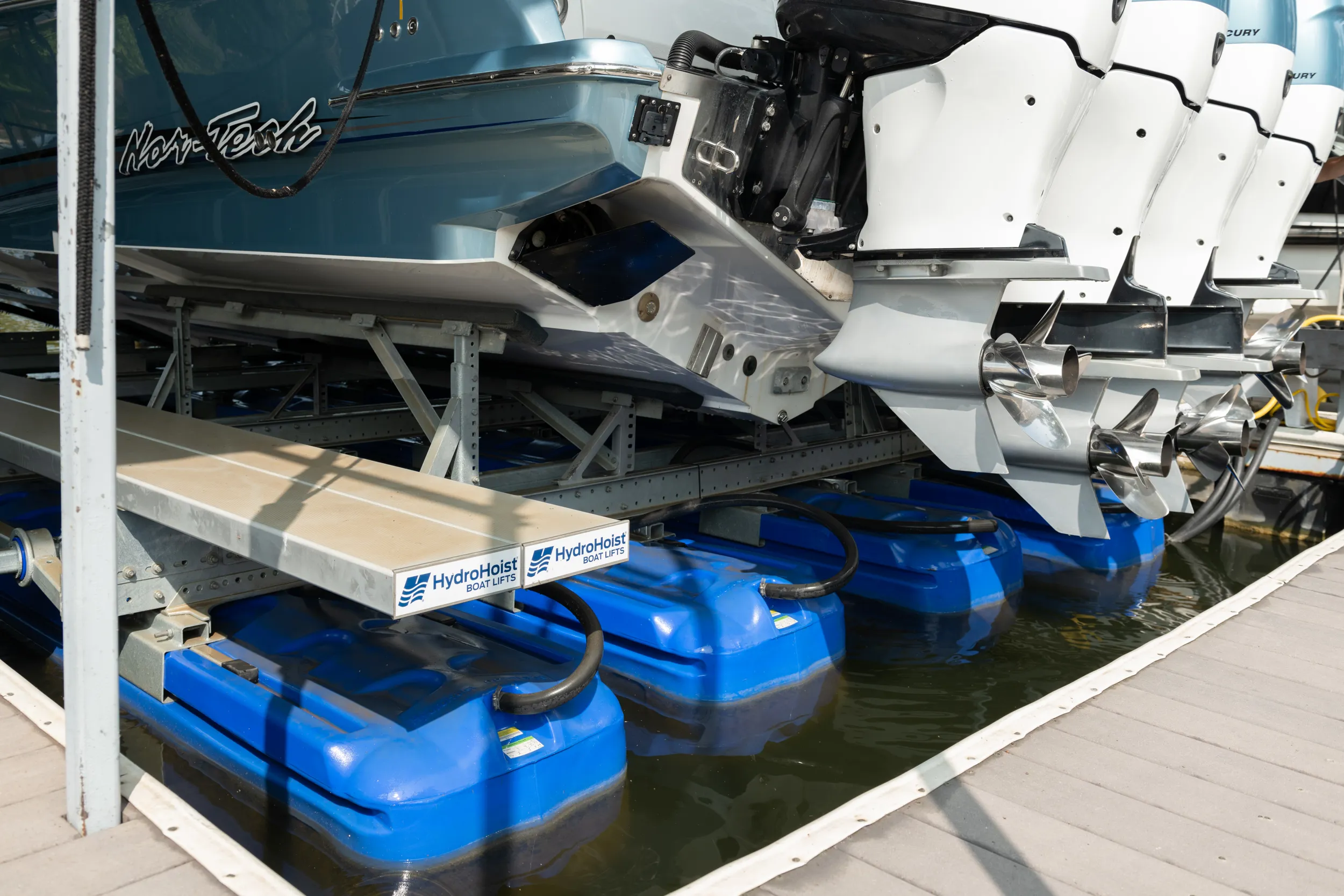 Boat Lifts for Pontoons, Wake Boats & Saltwater | HydroHoist®